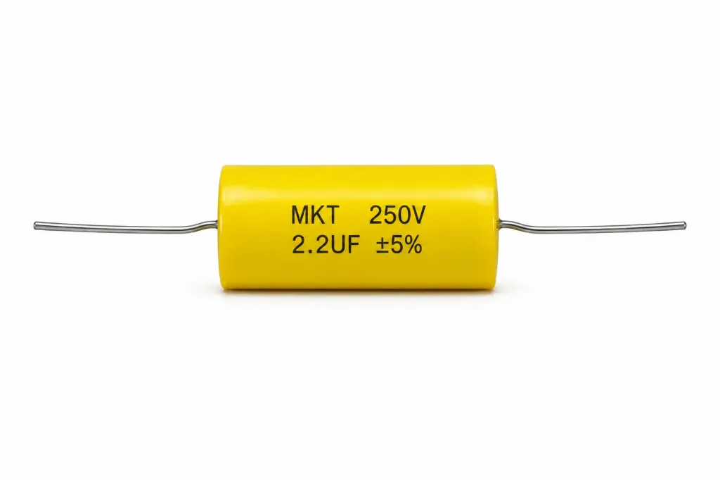 CONDENSADOR PARA TWEETER (AMARILLO)