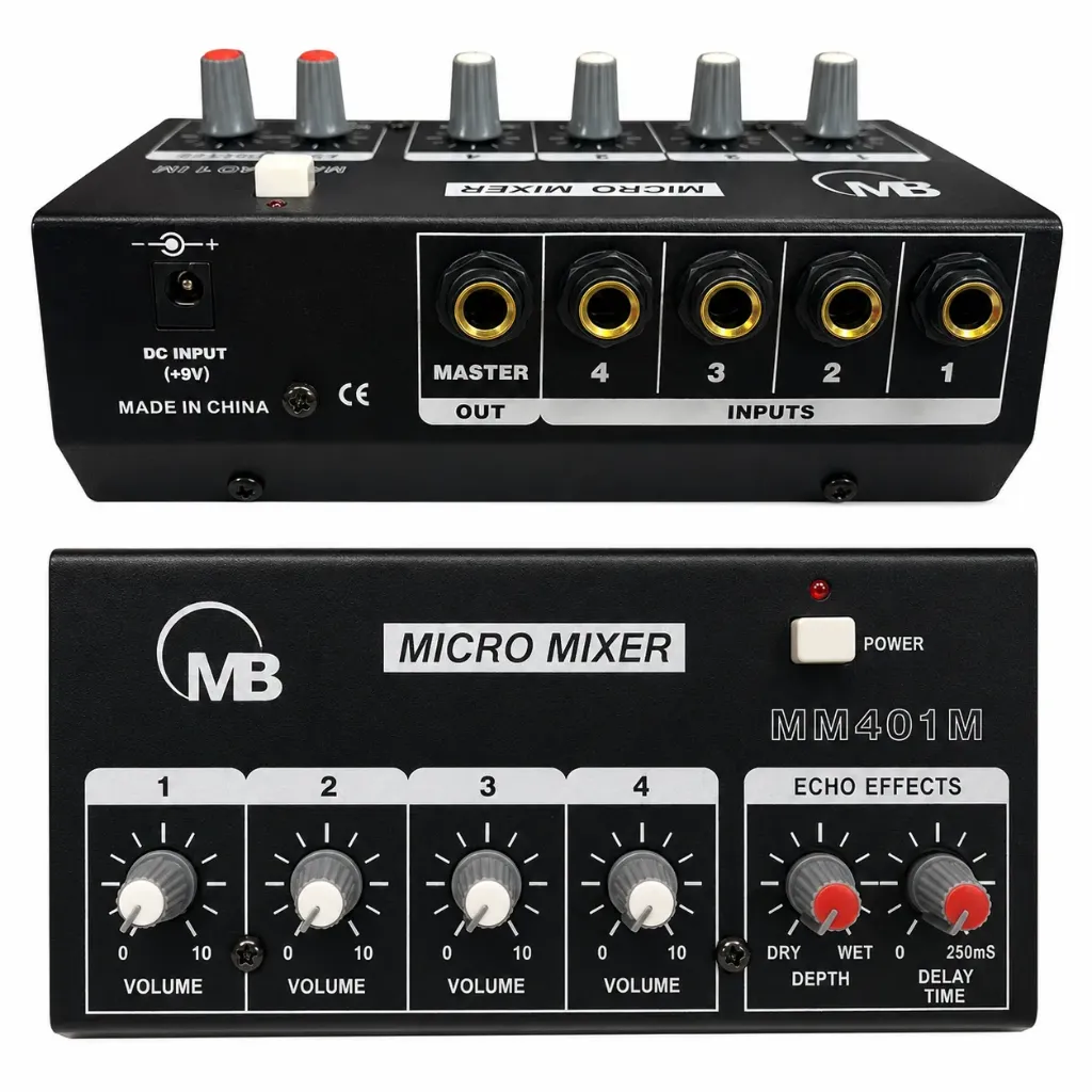 CONVERTIDOR MM401 (MEZCLADOR 4CH)