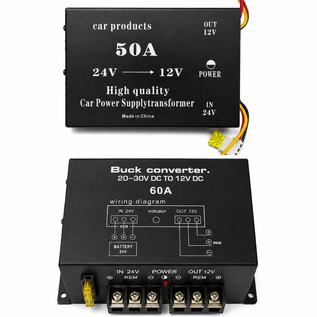 24V A 12V (40/50/60 AMP)