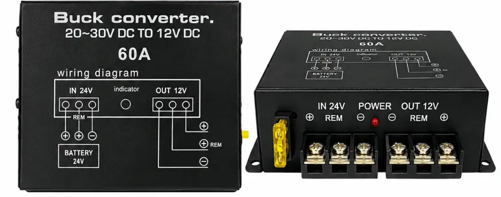 24V A 12V (60 AMP)