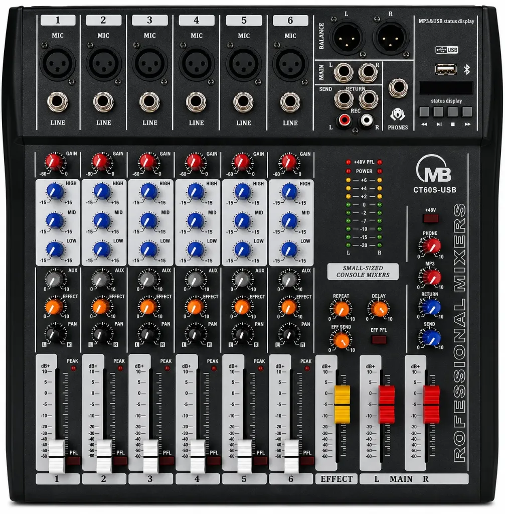 CT60S (6CH PASIVO)