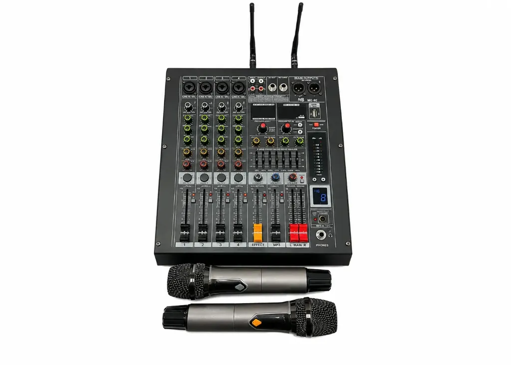 MC4C (4CH AMPLIFICADO CON MIC)