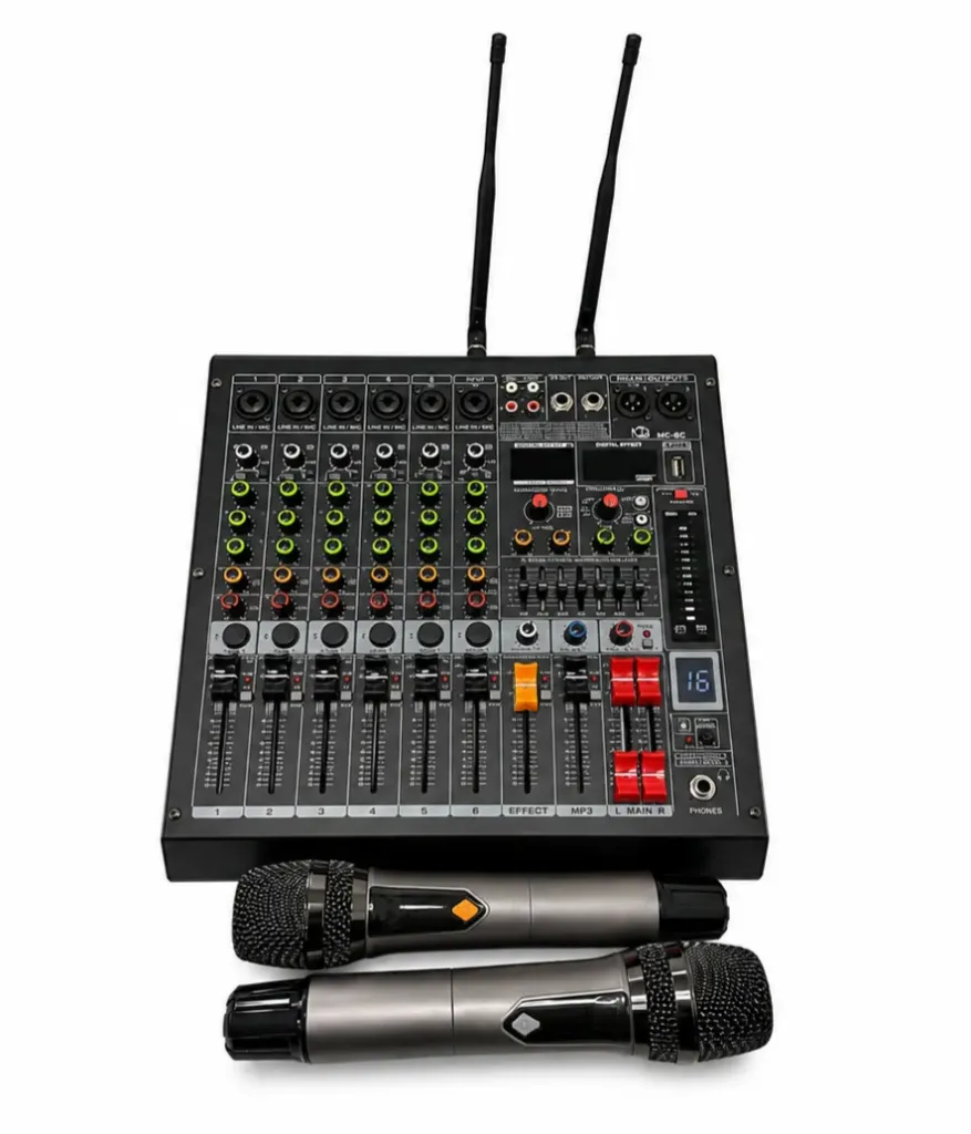 MC6C (6CH AMPLIFICADO CON MIC)