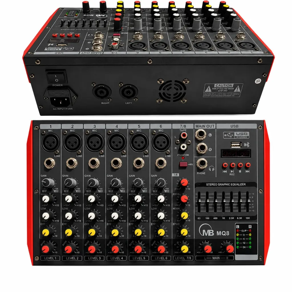 MQ8 (6CH AMPLIFICADO)