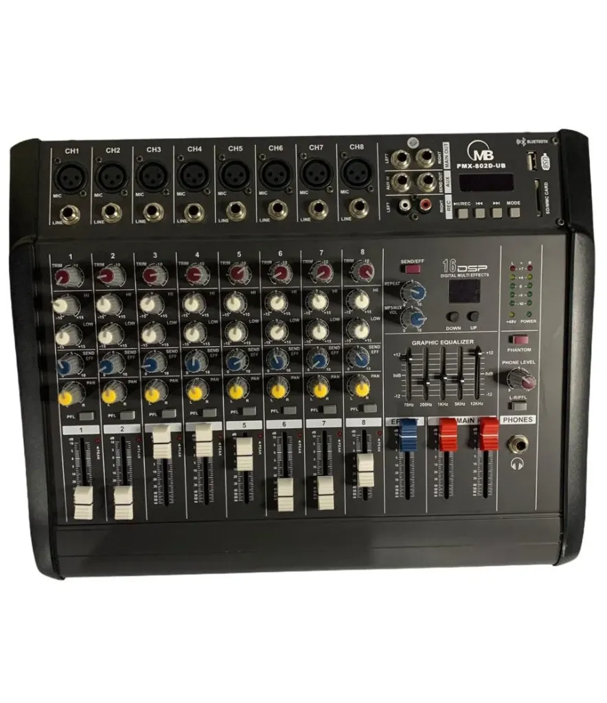 PMX802 (8CH AMPLIFICADO)