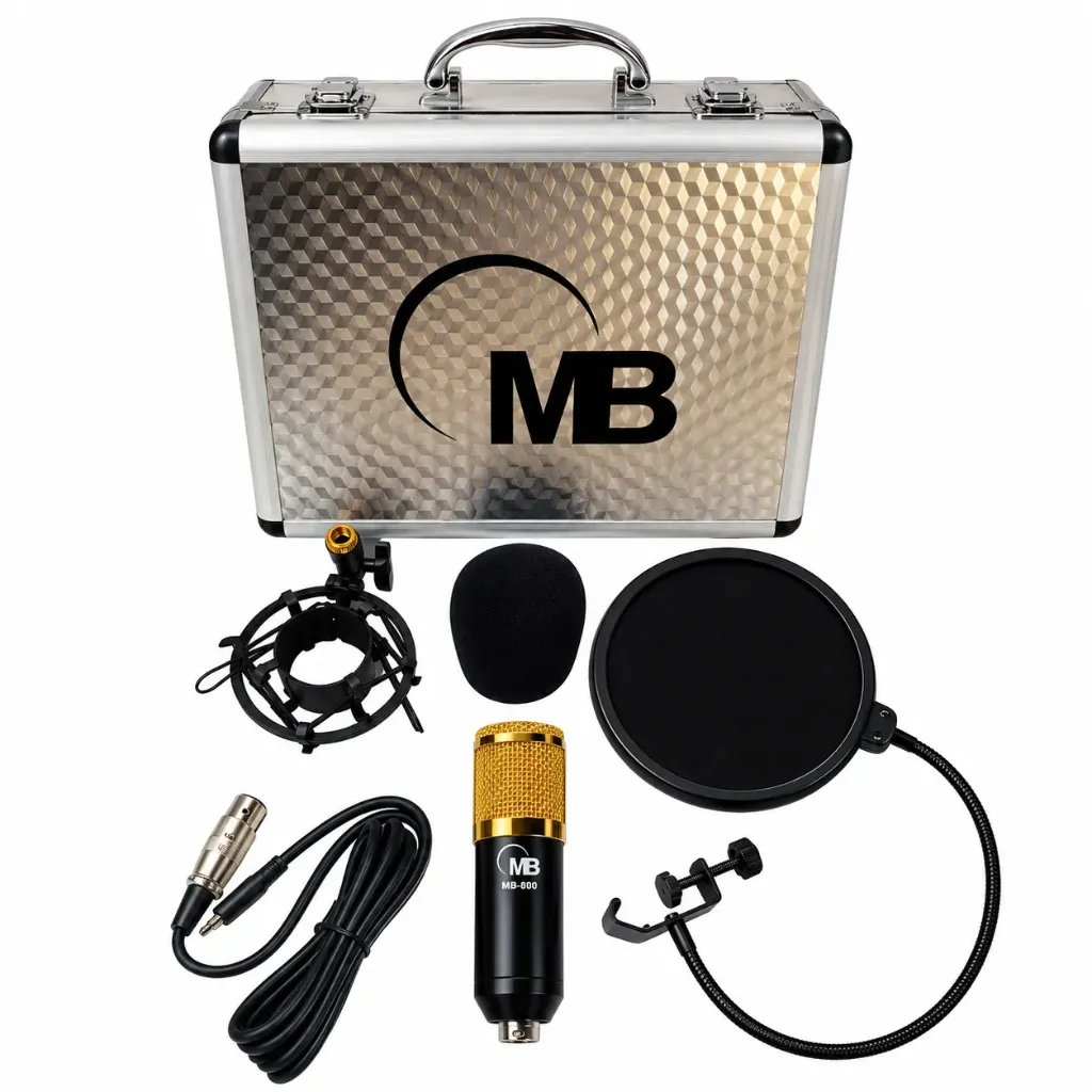 BM800 (MIC CONDENSADOR PHANTOM)