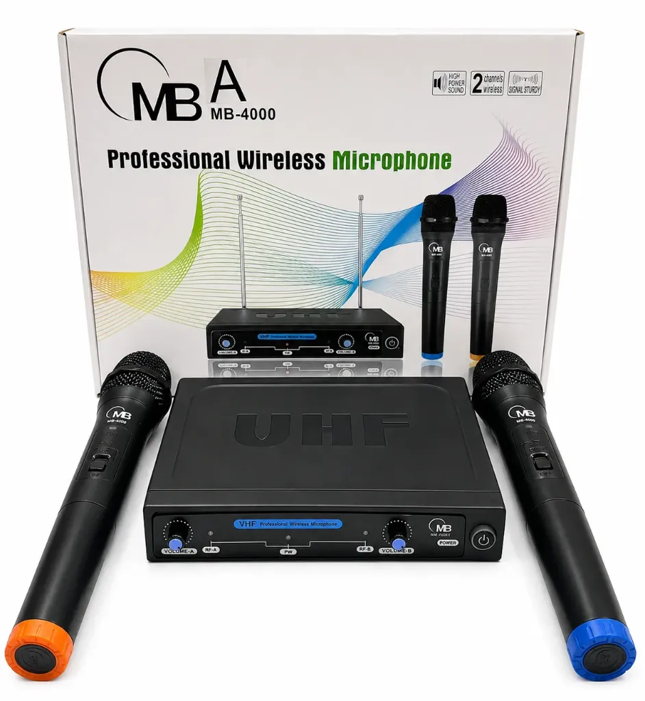 MB4000 / MB4000A (MIC DUAL INALAMBRICO)
