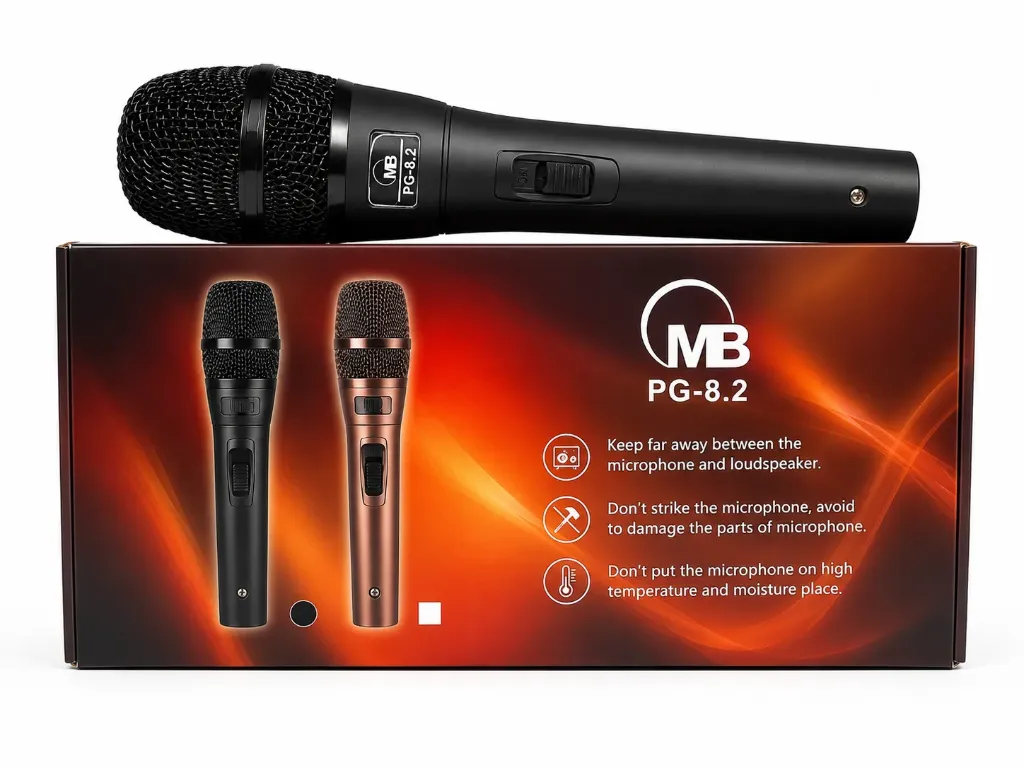 8.2 (MICROFONO CON CABLE)