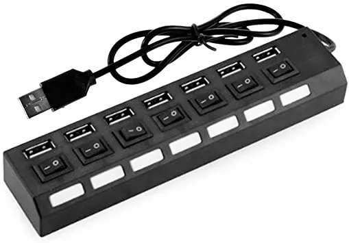 7 PUERTOS (PROLONGADOR USB)