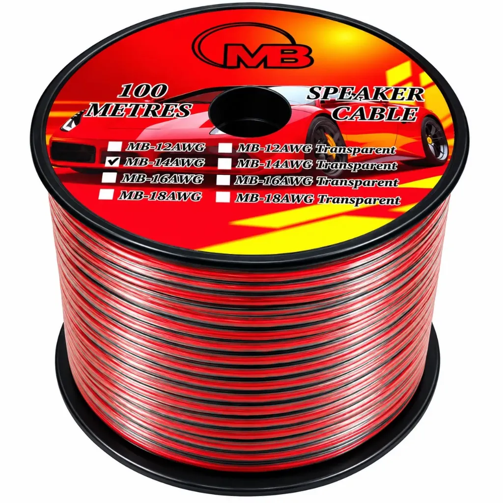 ROLLO CABLE 14 ROJO/NEGRO (2.00MM) 100MTS