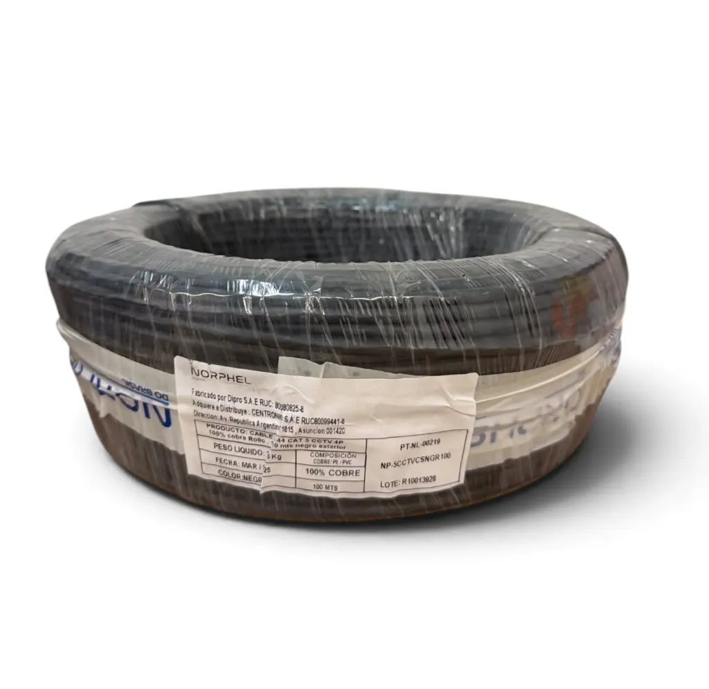 UTP NORPHEL CAT5 (100% COBRE 100M)