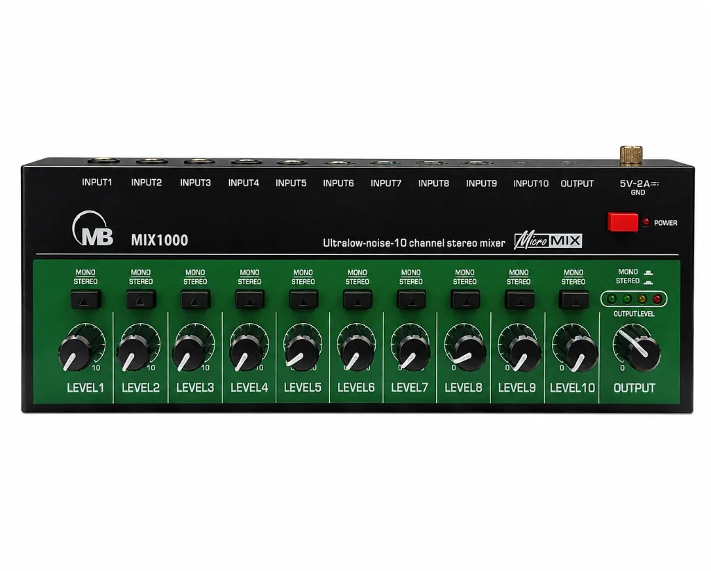 MIX1000 (CONVERTIDOR DE MIC 1X10)