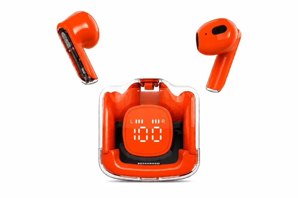 EARBUD NARANJA AURICULAR MOONKI SOUND