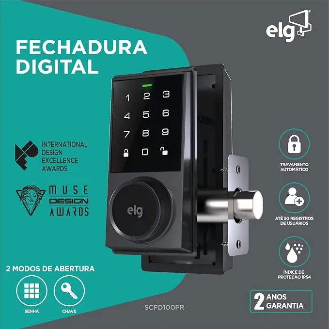 CERRADURA DIGITAL SCFD100PR