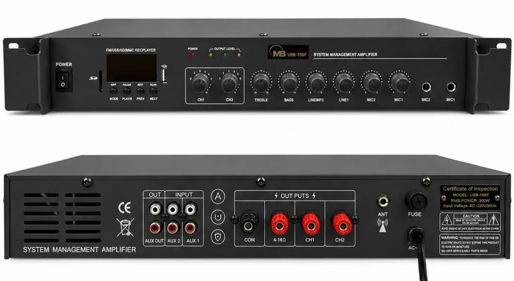 USB180F AMPLIFICADOR DE ZONA (180W)