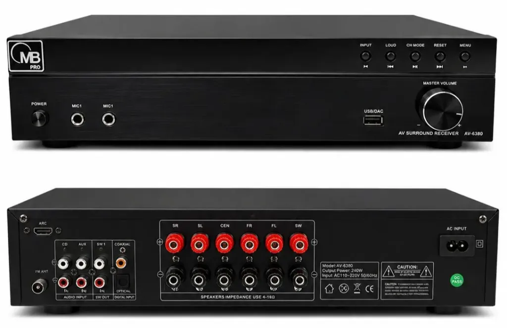 AV6380 AMPLIFICADOR