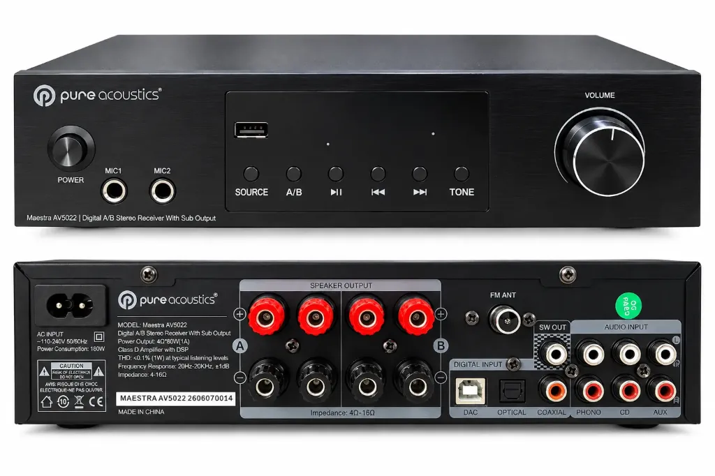 AV5022 AMPLIFICADOR MAESTRA (PURE)