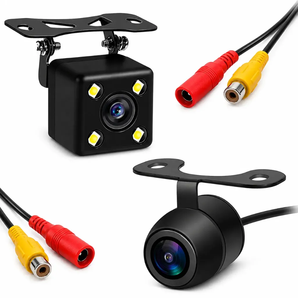 CAMARA RETROCESO (NORMAL Y 4 LED)