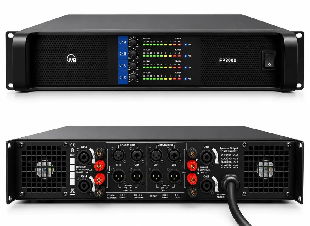 FP8000 AMPLIFICADOR