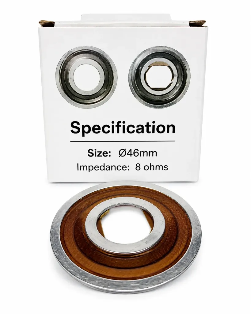 BOBINA TWEETER REDONDO VC254A (TSP19)