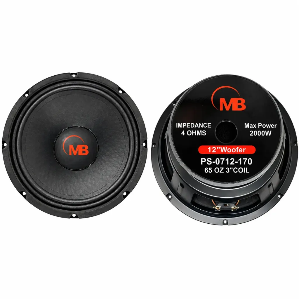 PS0712-170 (12" 2000W) 4 OHMS