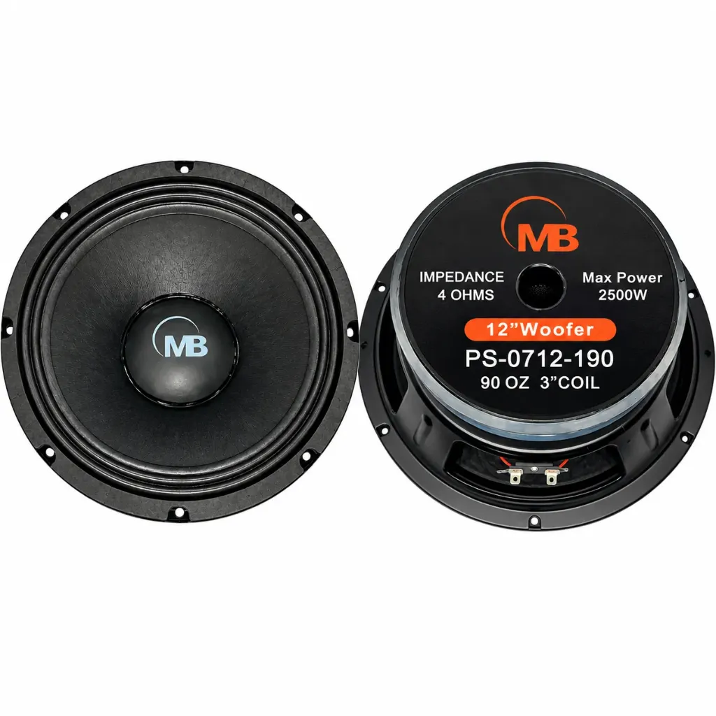 PS0712-190 (12" 2500W) 4 OHMS