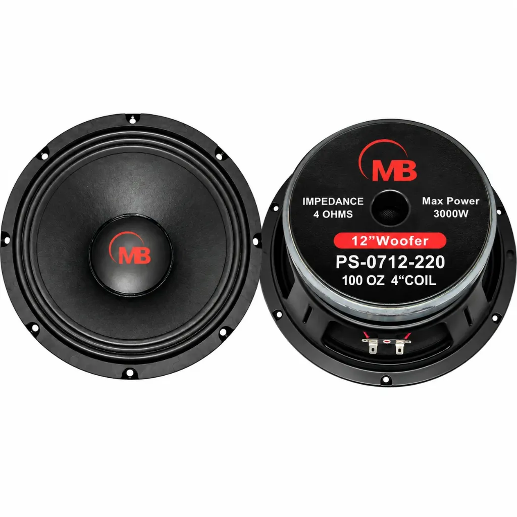 PS0712-220 (12" 3000W) 4 OHMS