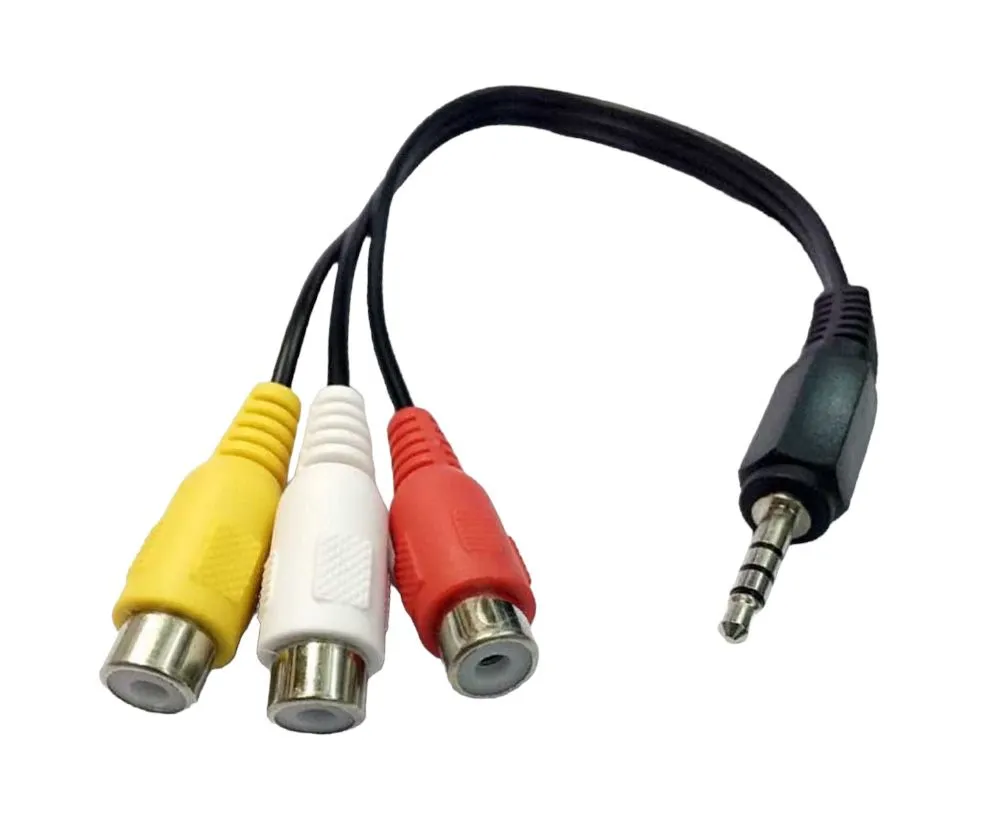 4X1 (1 PLUG a 3 RCA)