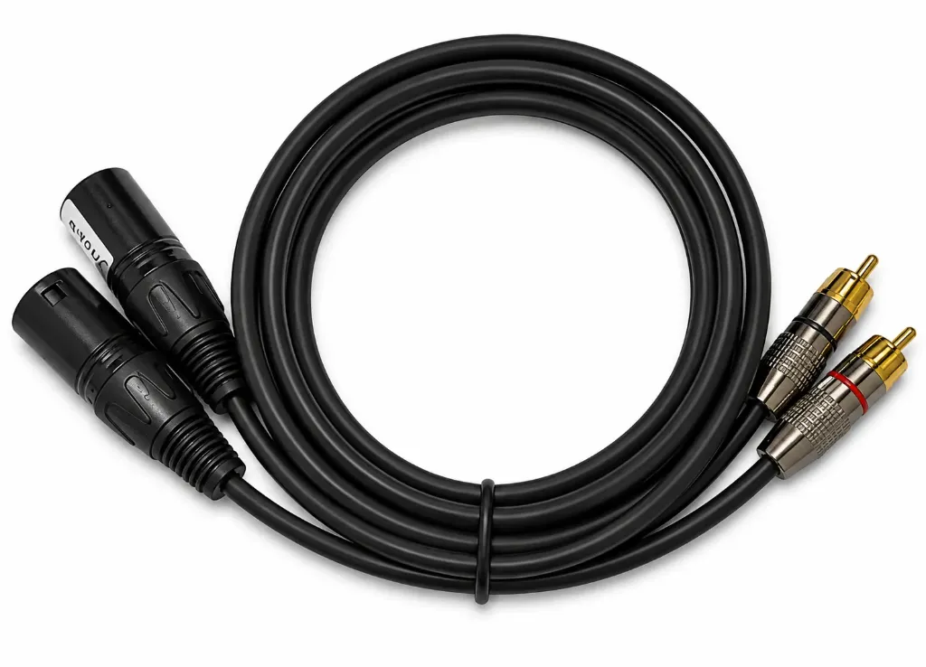 GR1045 (2 XLR macho a 2 RCA macho)