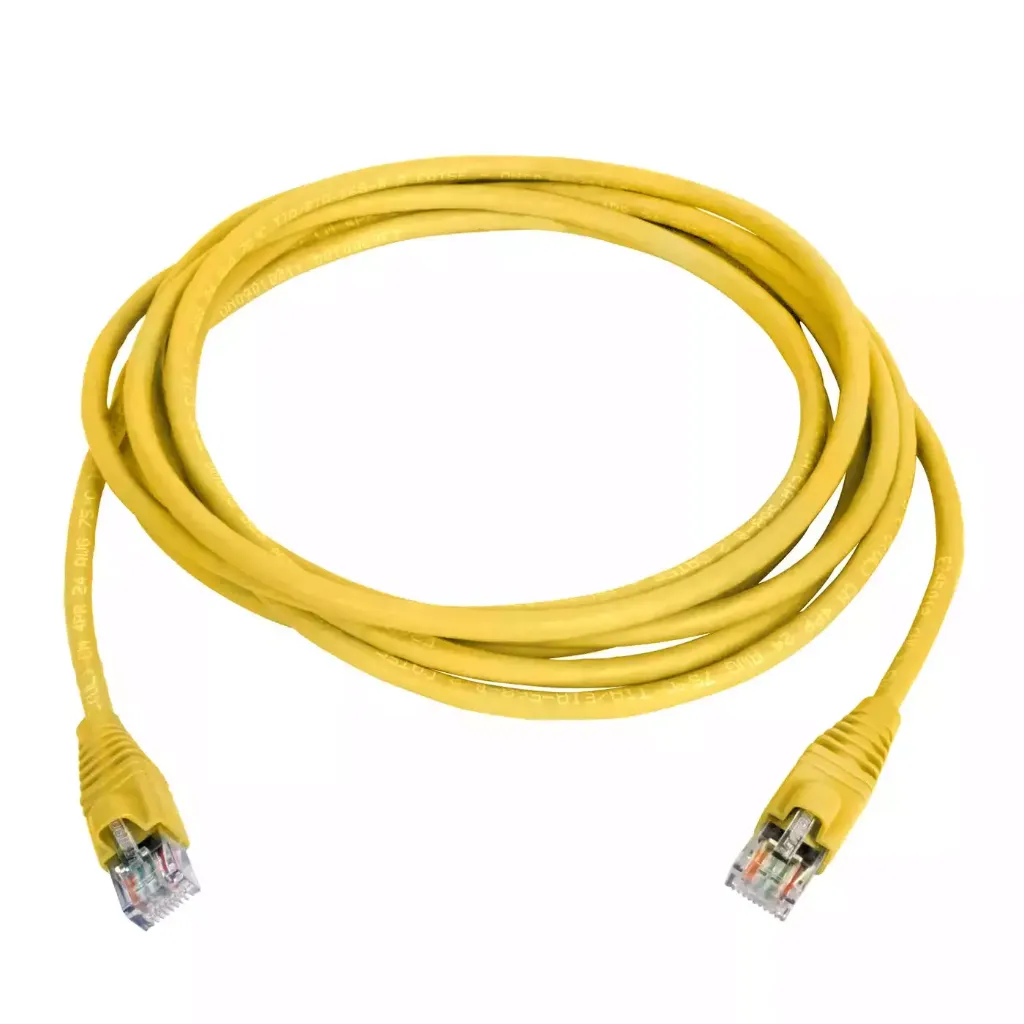 LAN PATCHCORD 5mt AMARILLO