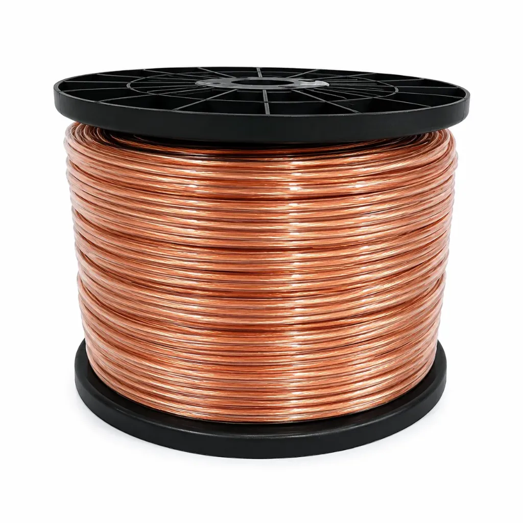 ROLLO CABLE RCA TRANSPARENTE (100mts CABLE)